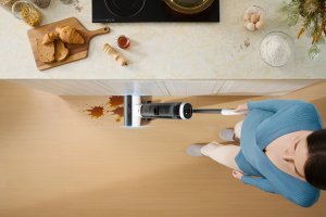 Bezprzewodowy Odkurzacz Pionowy Mop MOVA K20 Pro 30 minut Wyświetlacz Napęd 6