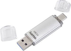 Hama C-Latea pamięć USB Type-C USB 3.1/USB 3.0, 128 GB, 40 MB/s, srebrna 7