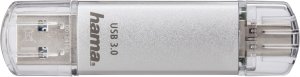 Hama C-Latea pamięć USB Type-C USB 3.1/USB 3.0, 128 GB, 40 MB/s, srebrna 8