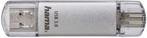 Hama C-Latea pamięć USB Type-C USB 3.1/USB 3.0, 64 GB, 40 MB/s, srebrna 2