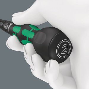 Wera 1855 PZ Kraftform Ball-Grip Schraubendreher PZ 2x100 6