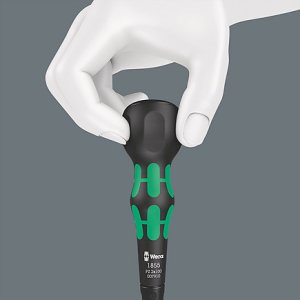 Wera 1855 PZ Kraftform Ball-Grip Schraubendreher PZ 2x100 7
