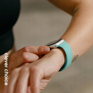 Crong Liquid Band - Pasek Apple Watch 38/40/41/42 mm turkusowy - Gwarancja bezpieczeństwa. Proste raty. Bezpłatna wysyłka od 170 zł. 3