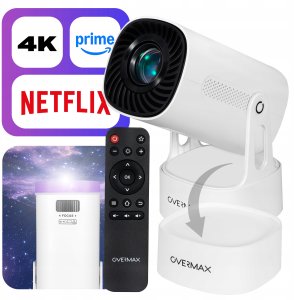 OVERMAX Projector Multipic EZ 4K 5000mAh 1