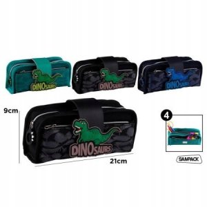 Piórnik SAMPACK Dinozaur PA1043 mix cena za 1 szt 1