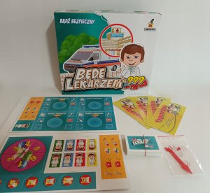 Będę lekarzem gra planszowa Edu GOBLIN 3