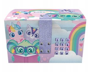 Pudełko na biżuterię otwierane na kod z efektami dźwiękowymi Sweet Dreams KL11675 Kids Euroswan 1