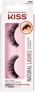 Kiss KISS Sztuczne Rzęsy Natural Lashes - Amorous 1 para + klej 1g 2