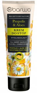 BARWA Receptury Natury Krem do stóp wygładzający - Propolis & Aloes 100 ml 1