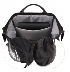 BabyOno Plecak dla mamy Modern Style 1649/01 czarny 11