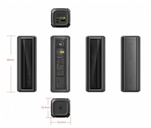 Xiaomi Power Bank | HyperCharge | 25000 mAh | Black 1