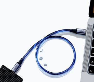 Kabel USB Bounn USB-C - USB-C 1 m Czarny (BKZD_10) 3