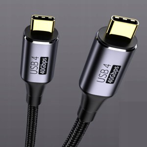 Kabel USB Bounn USB-C - USB-C 1 m Czarny (BKZD_10) 5