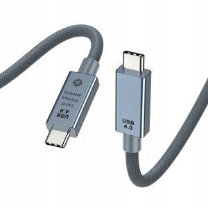 Kabel USB Bounn USB-C - USB-C 1 m Czarny (JL-8KC4010S) 2