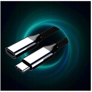 Kabel USB Bounn USB-C - USB-C 2 m Czarny (BKPC-01) 3