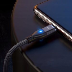 Kabel USB Bounn USB-C - USB-C + microUSB + Lightning 3 m Czarny (N942) 4