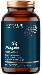 DOCTOR LIFE_Magtein L-treonian magnezu suplement diety Mood Support 90 kapsułek 1