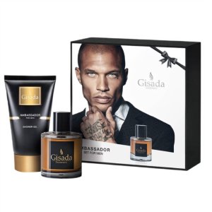 SET GISADA Ambassador Men EDP spray 50ml + SHOWER GEL 100ml 1
