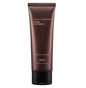 OTTIE_Black Signature oczyszczająca pianka do twarzy ze Śluzem Ślimaka 120ml 1
