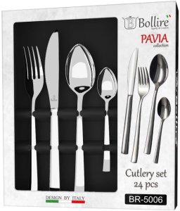 Bollire stalo įrankių rinkinys Pavia, 24 vnt. 2