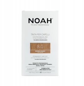 Ilgalaikiai plaukų dažai Noah 8.0 Light Blond 140 ml 1