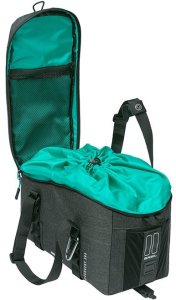Basil Torba na bagażnik BASIL DISCOVERY 365D TRUNKBAG MIK M 9L, MIK System (ready to go) wodoodporna black melee 4