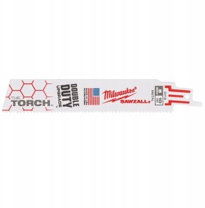 MILWAUKEE BRZESZCZOT S TORCH BIMETAL 150mm/10T    /5szt. 1