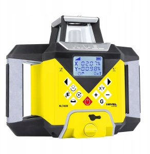 NIVEL SYSTEM NIWELATOR LASEROWY NL740R DIGITAL wiązka czerwona 1