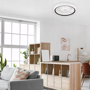 Wentylator Lamkur Lamkur Gemma 49908 plafon wentylator lampa sufitowa 1x37W LED 3000K 4000 lm biały 7