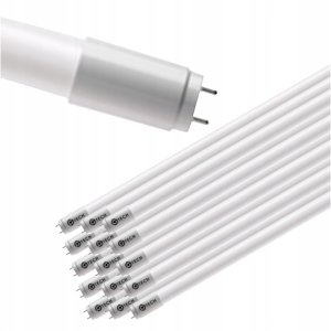 Świetlówka liniowa HL LED GTV SW-SHLSZT809W-60 9W T8 1440lm 4000K zasilanie jednostronne AC180-250V 60cm 2