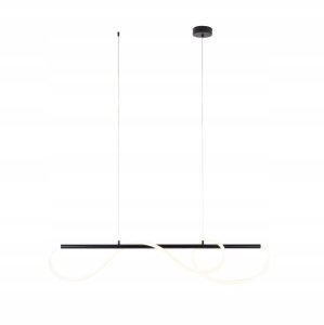 Maxlight Laguna P0512 lampa wisząca zwis 1x30W LED 3000K 2658 lm czarna 1