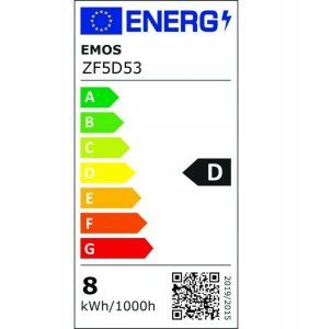 ŻAR. LED 7,8W (75W) E27 A60 FILAMENT NEUTRALNA BIEL 4000K 1060LM ZF5D53 EMOS 3