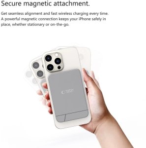 TECH-PROTECT PB15 LIFEMAG MAGSAFE POWER BANK 10000MAH SPACE GREY 4