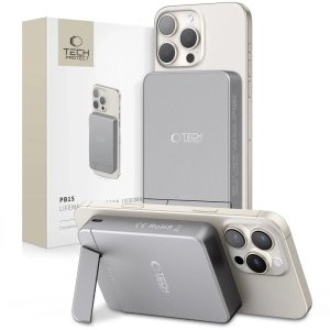 TECH-PROTECT PB15 LIFEMAG MAGSAFE POWER BANK 10000MAH SPACE GREY 7
