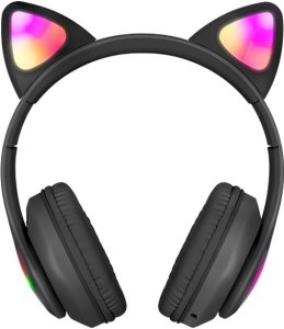 Słuchawki Defender słuchawki Bluetooth Freemotion B585 Led czarny/black (63586) 2