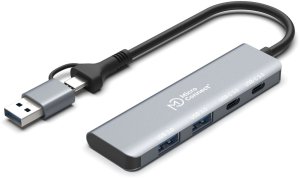 Premium 4-port USB hub 2x 1