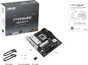 Płyta główna Asus PRIME B850M-A-CSM 8
