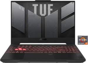 Asus TUF Gaming A15 (FA507NUR-LP012W) (grau. AMD Ryzen 7 7435HS. NVIDIA GeForce RTX 4050. 16 GB DDR5. 512 GB (512 GB SSD). Windows 11 Home 64-Bit) 1