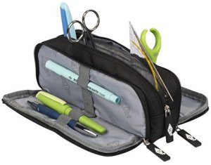 Piórnik Wedo WEDO Mäppchen Schlamperbox Business mit 3 Fächern schwarz 3