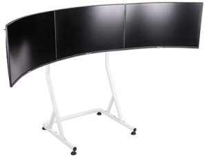 Thermaltake Triple Monitor Stand for Cockpit White 5