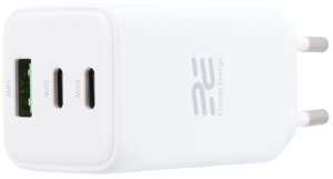 Ładowarka sieciowa GaN 65W USB-A + 2x USB-C QC PD Encore Energy MD-6583Z standard 2