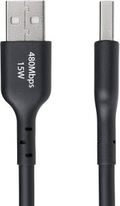 Kabel USB StarTech USB-A - USB-C 4 m Czarny (USB2AC4MBKE) 2