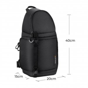 Plecak fotograficzny K&F Concept Beta Messenger 10 l - czarny 3