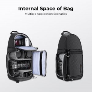 Plecak fotograficzny K&F Concept Beta Messenger 10 l - czarny 4