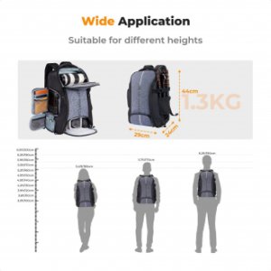 Plecak K&F Plecak fotograficzny K&F Concept Camera Backpack 25 l (KF4430) 8