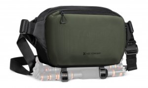 Torba fotograficzna K&F Concept Alpha Sling Bag 10 l - ciemnozielona 4