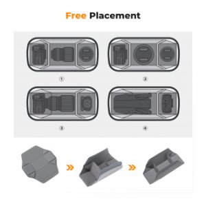 Torba fotograficzna K&F Concept Alpha Sling Bag 10 l - ciemnozielona 6