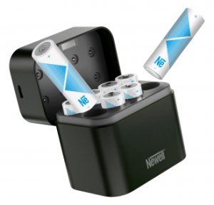 Ładowarka 8-kanałowa Newell do akumulatorów Li-ion/Ni-MH 8