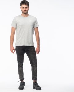 Męska Koszulka Z Krótkim Rękawem Mando  sleet/black rozmiar XL 5