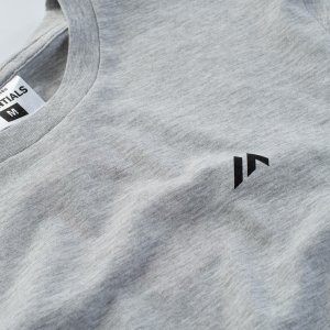 Huari Męska Koszulka Z Krótkim Rękawem Mando sleet/black rozmiar XXL 4